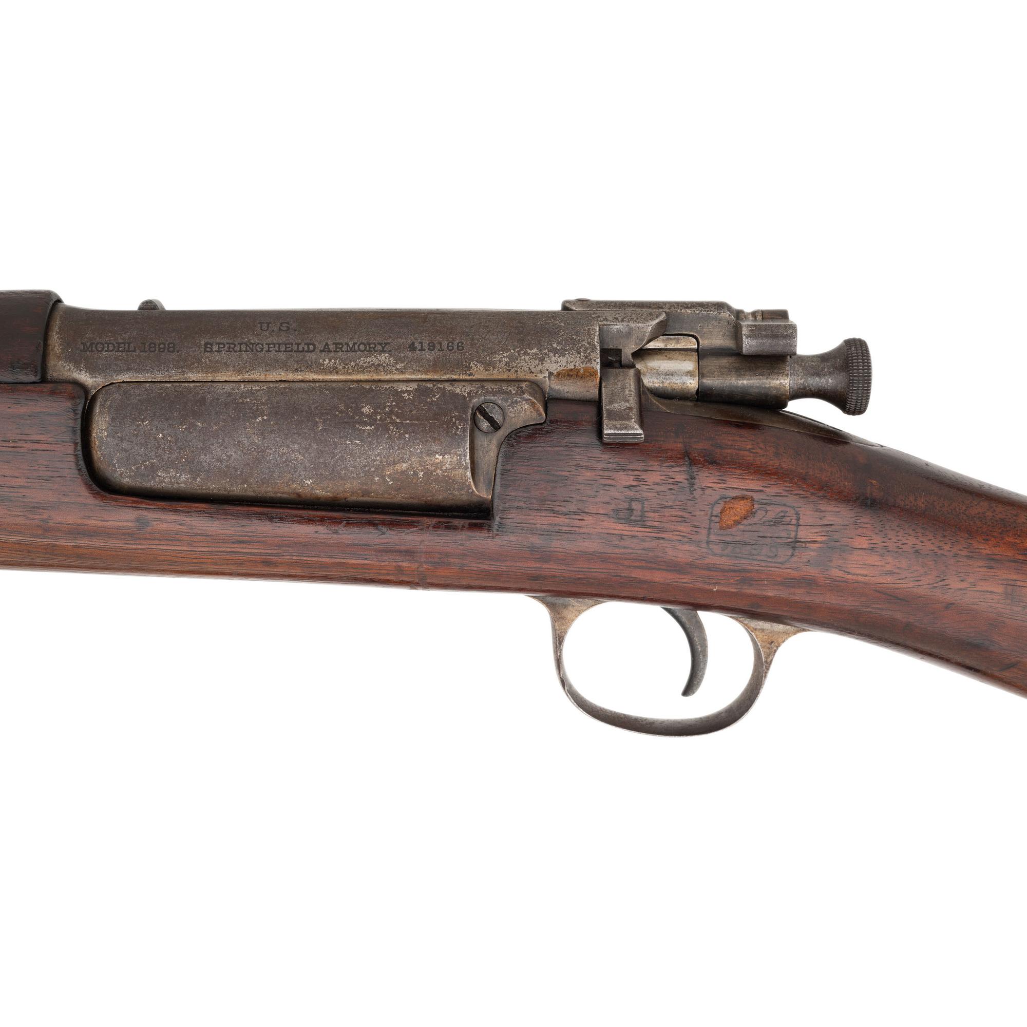** U.S. Springfield Model 1898 Krag Rifle Converted to Carbine