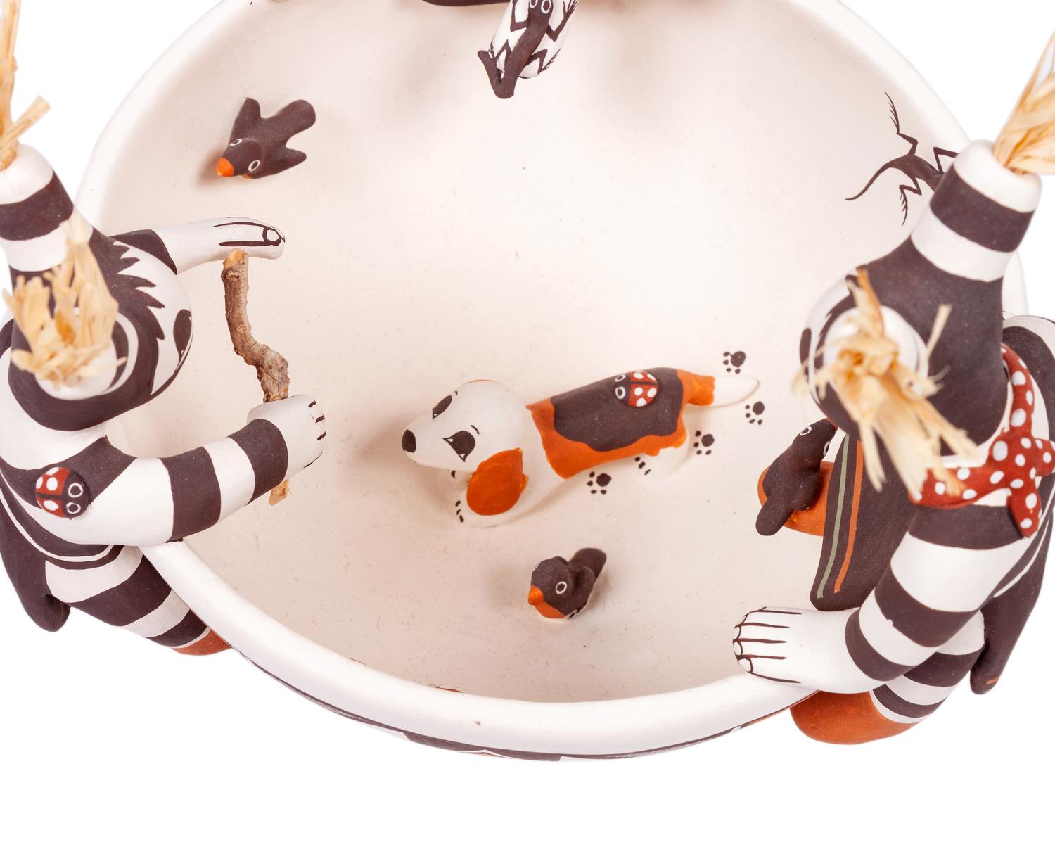 Group of Whimsical Southwestern Pottery