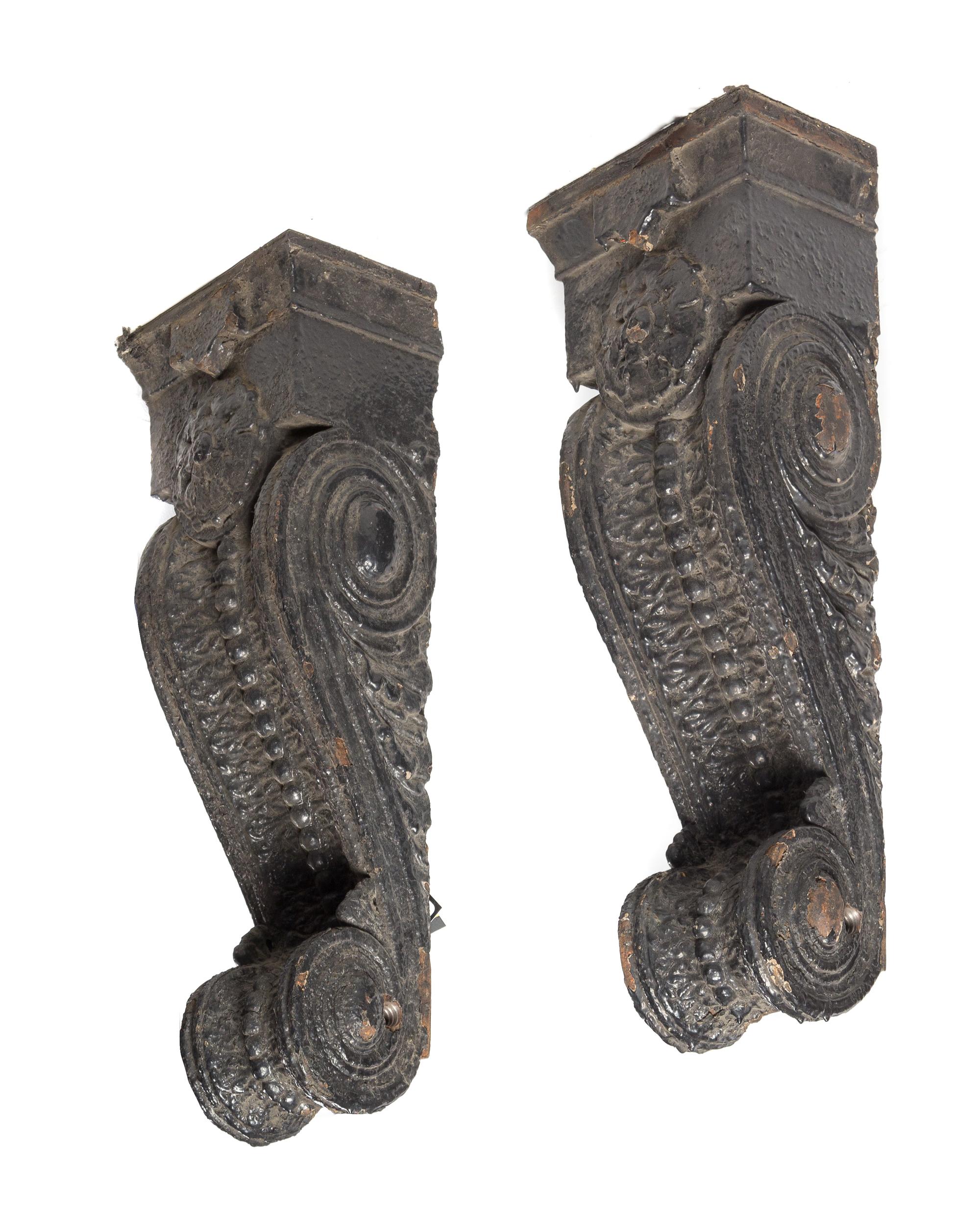 Charles Sumner Frost and Alfred Hoyt Granger, (American, 1856-1931; American, 1867-1939, a pair of exterior facade corbels from the Chi
