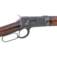 ** Aftermarket Engraved Winchester Model 1892 Rifle