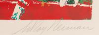 A 1989 San Francisco 49ers "Superplay" LeRoy Neiman Serigraph,