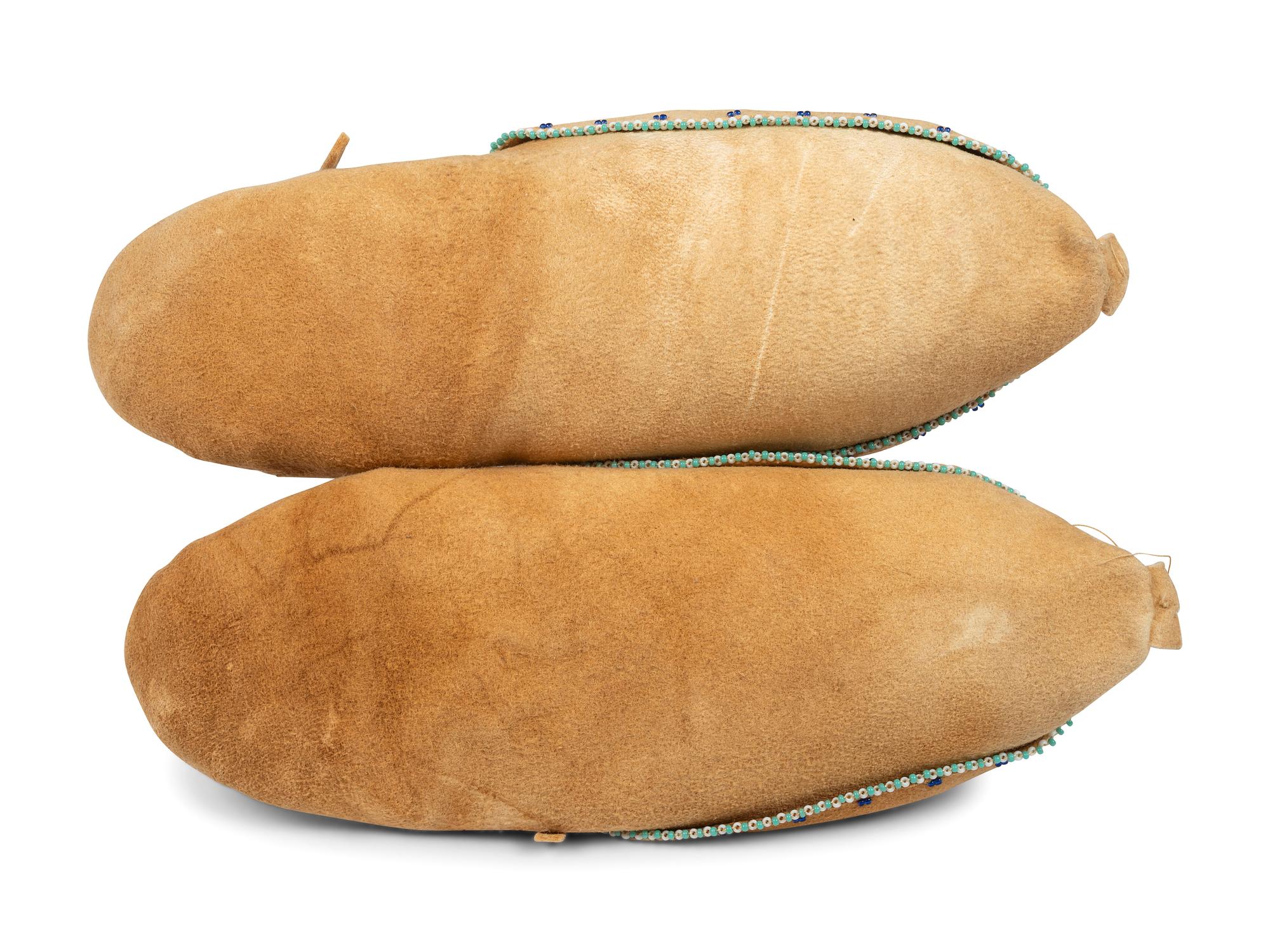 Group of Cree and Menominee Moccasins