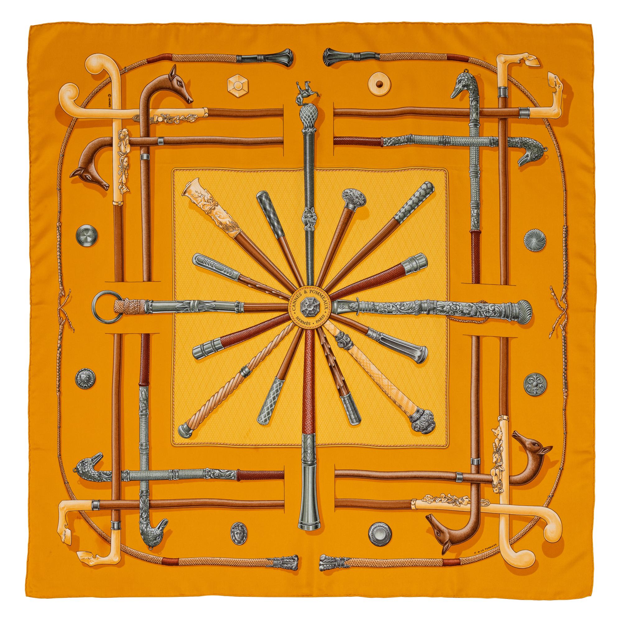 Hermès 90cm Silk Scarf