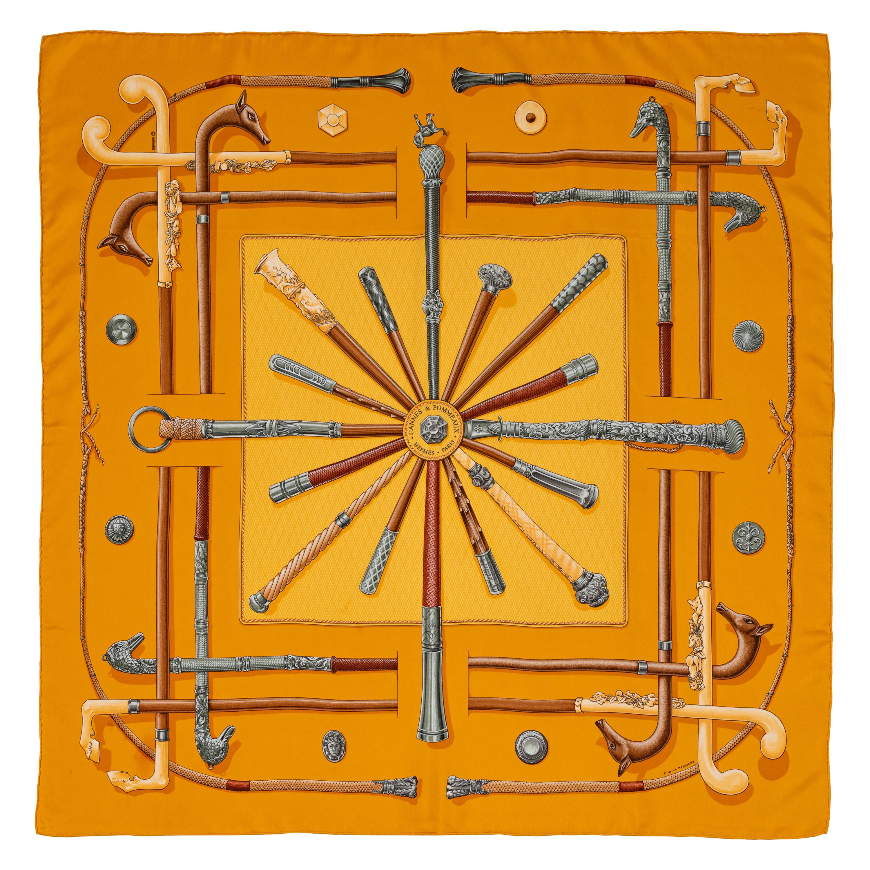Hermès 90cm Silk Scarf