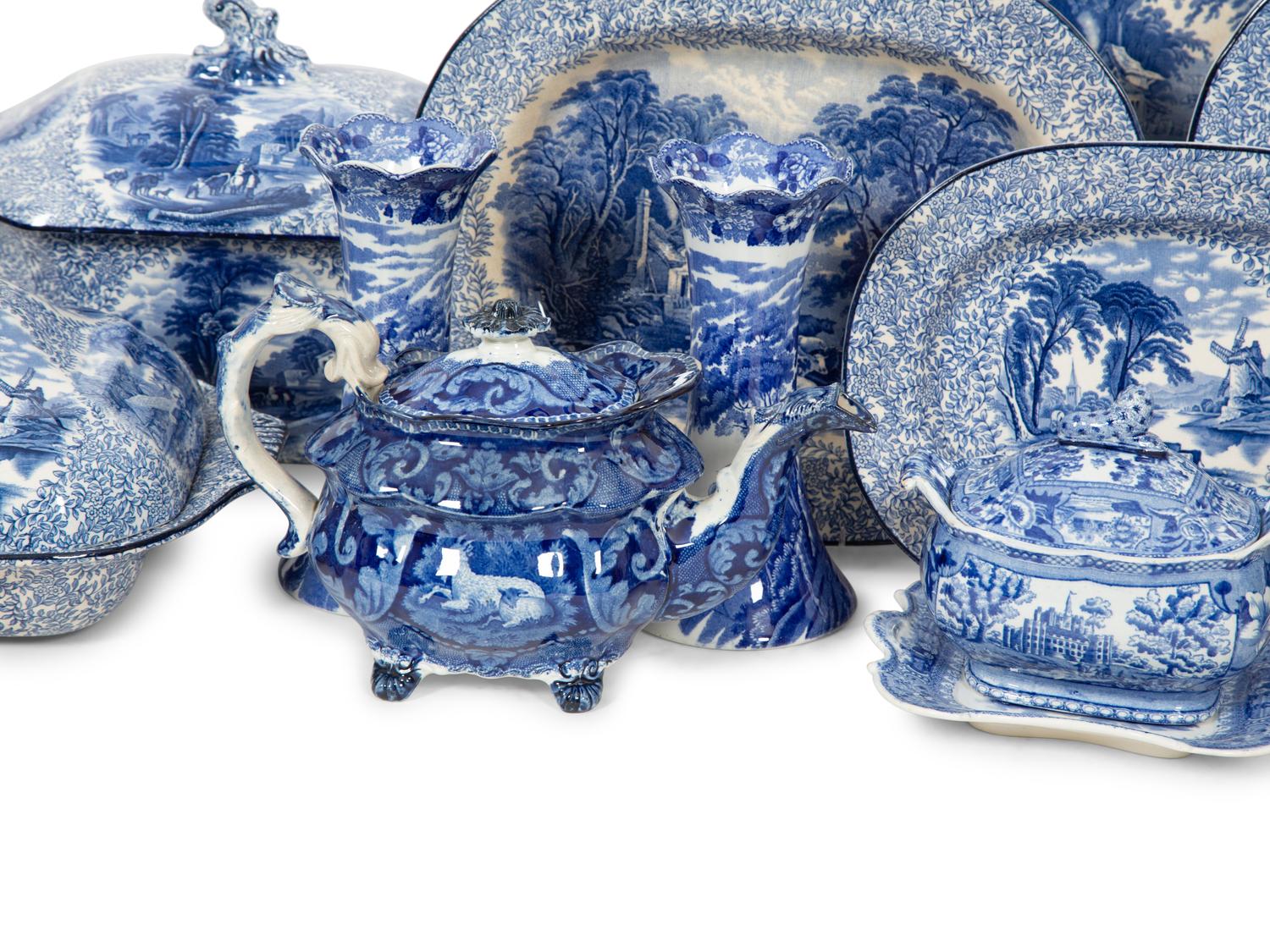 A J. Kent Fenton Ironstone Dinner Service