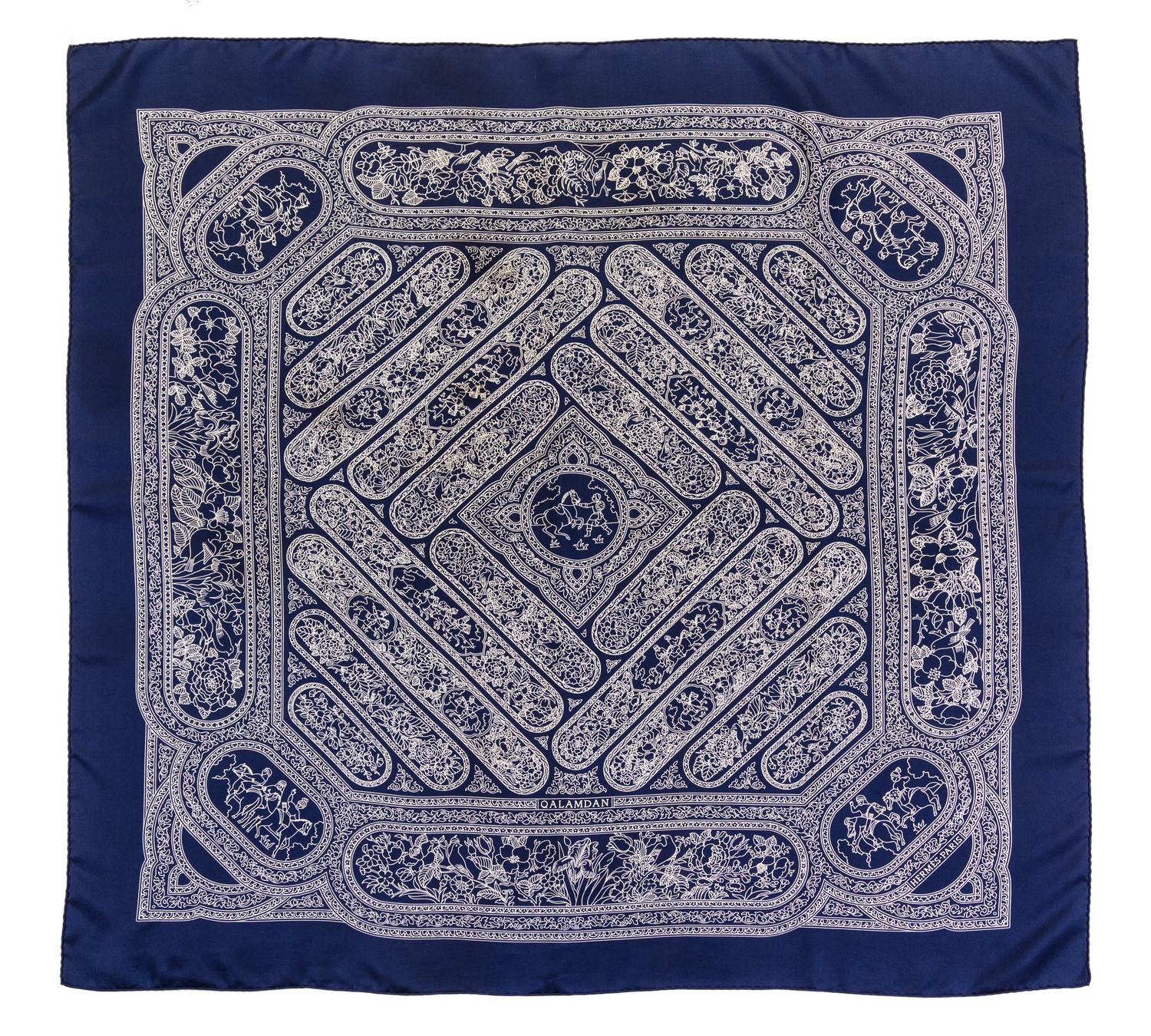 An Hermes 90cm Silk Scarf, 36" x 36".
