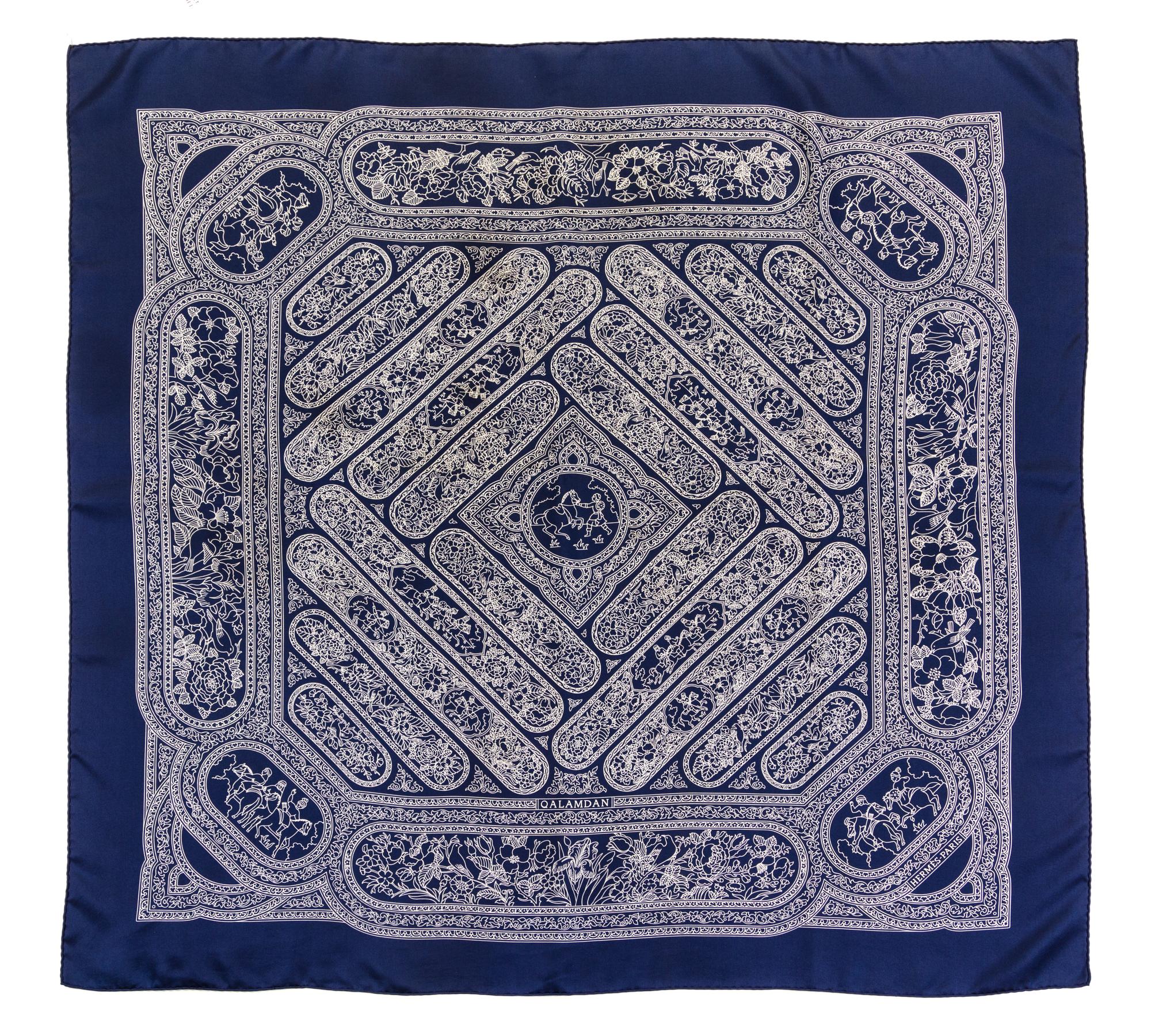 An Hermes 90cm Silk Scarf, 36" x 36".