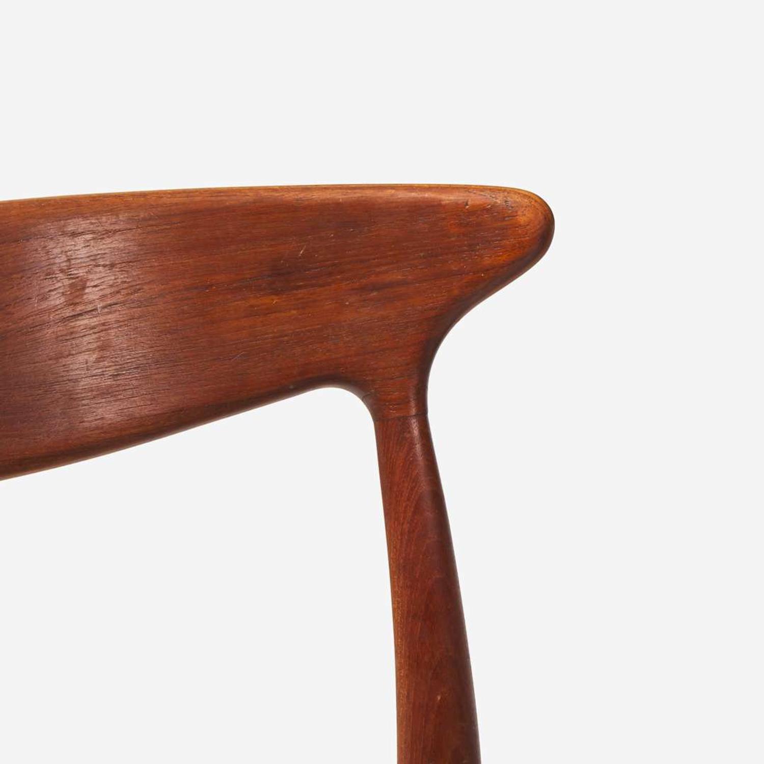 Scandinavian Modern Dining Table and Set of Four Side Chairs, Sweden, circa 1960s