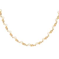 Yellow Gold and Diamond Necklace