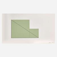 Robert Mangold (American, b. 1937) A Book of Silk Screen Prints: Multiple Panel Paintings, 1973-1976