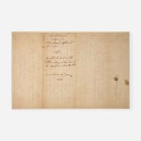 [Americana] [Declaration of Independence] Rodney, Caesar Manuscript Document, signed