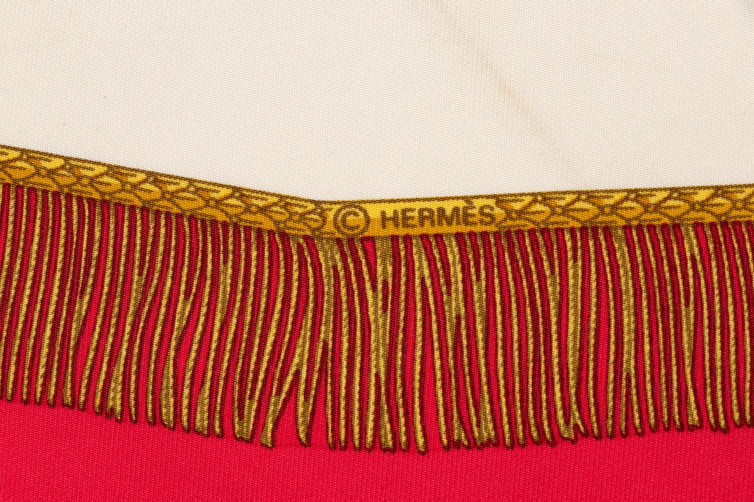 Four Hermès Scarves