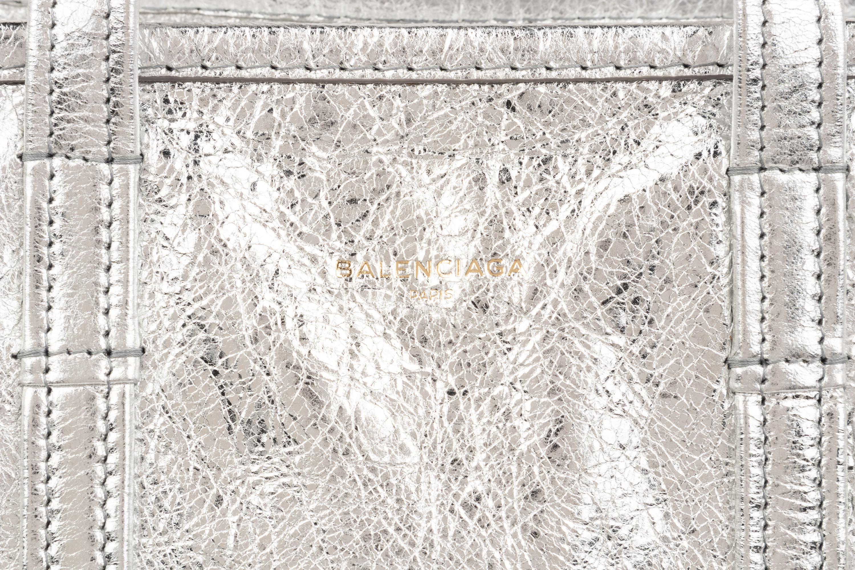 Balenciaga Metallic Bazaar Tote, 2005
