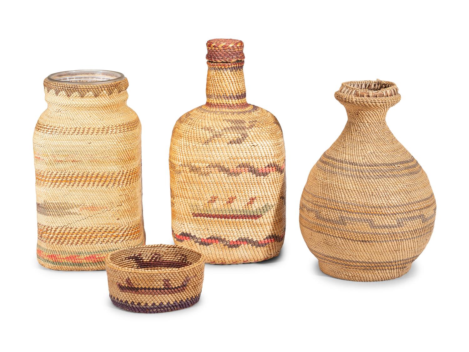 Nuu-chah-nulth Basketry Bottles