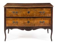 An Italian Provincial Commode Height 33 x width 47 1/2 x depth 19 3/4 inches. — 18TH CENTURY
