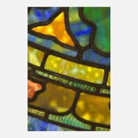 Tiffany Studios (American, active 1878-1932) Rose Window for St. Paul's Presbyterian, Philadelphia, Pennsylvania, circa 1905