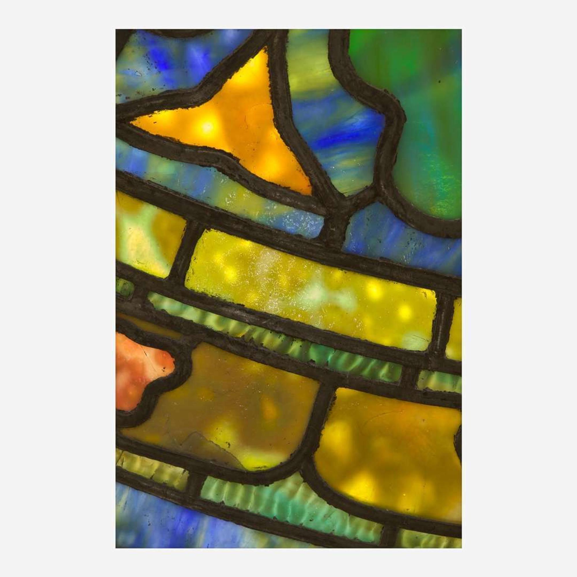 Tiffany Studios (American, active 1878-1932) Rose Window for St. Paul's Presbyterian, Philadelphia, Pennsylvania, circa 1905