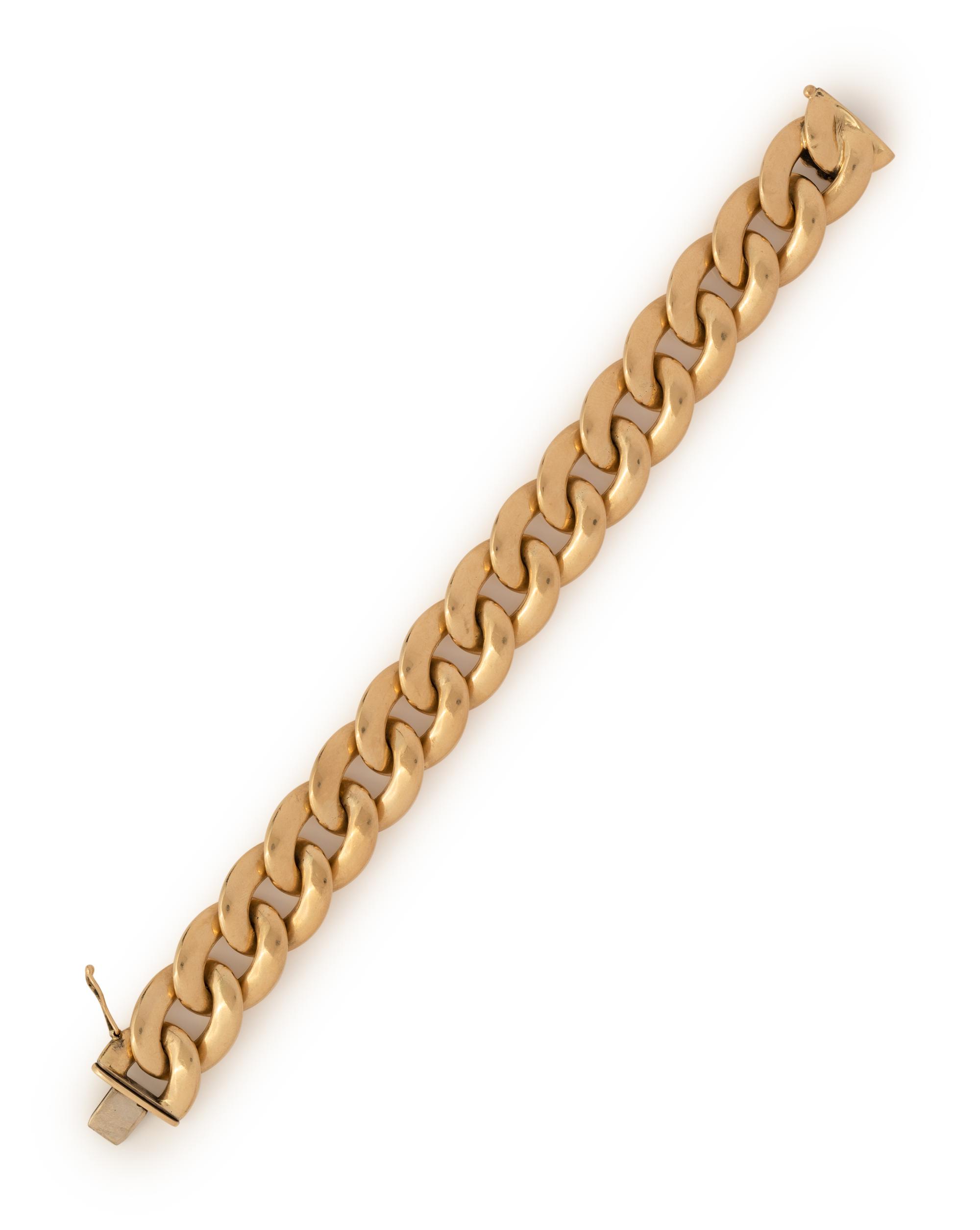 YELLOW GOLD BRACELET
