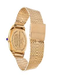 BAUME & MERCIER, YELLOW GOLD WRISTWATCH