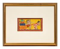 Two Framed Works on Paper
