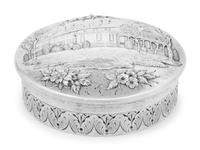An S. Kirk & Son Silver Covered Box