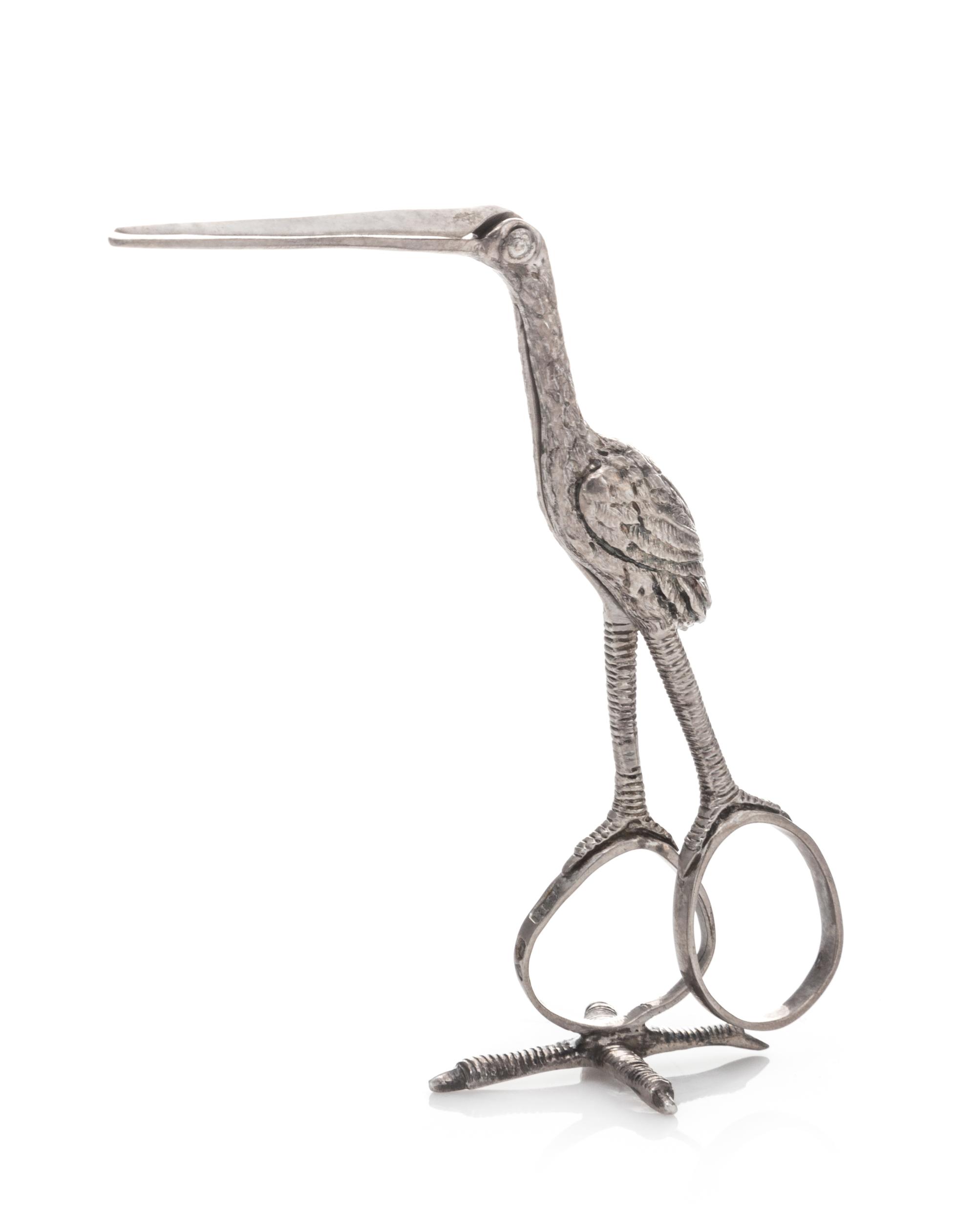 A Victorian Silver Sugar Nips