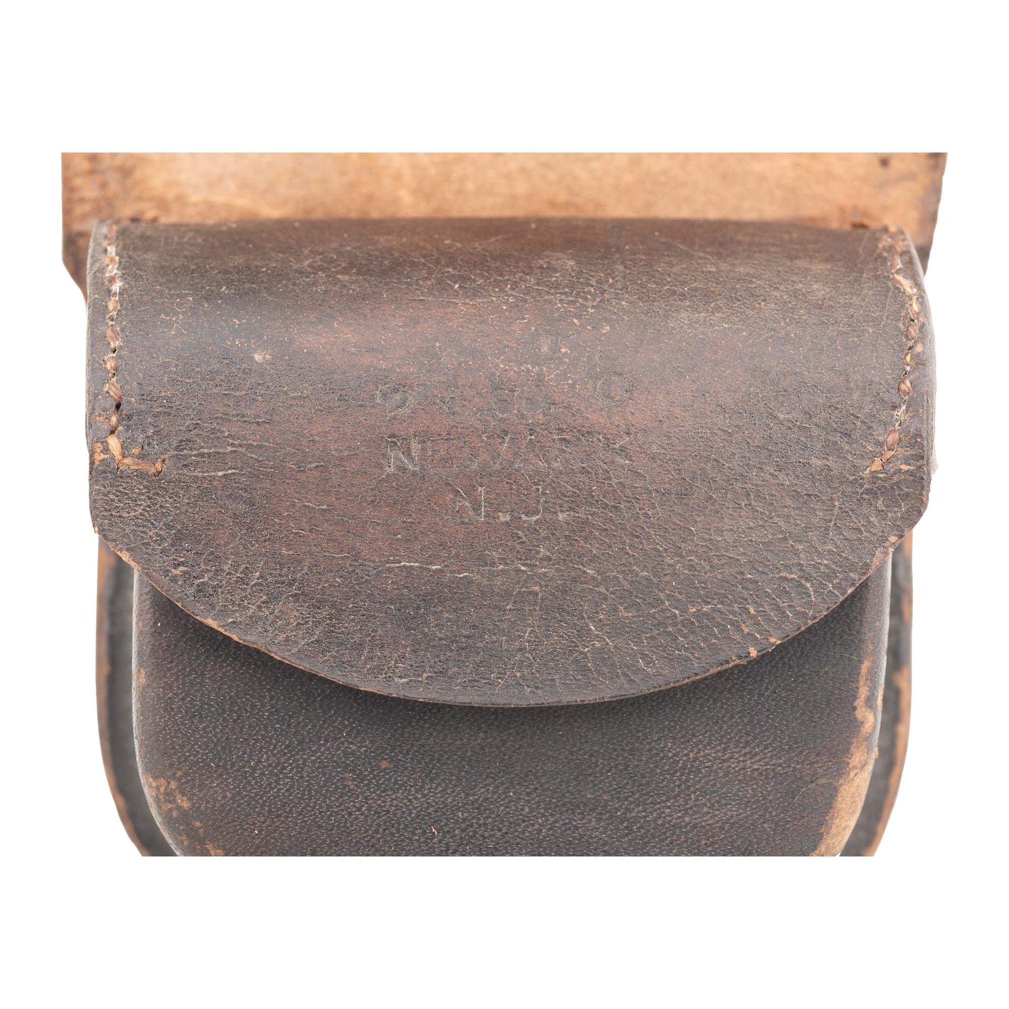 Two US Pattern July of 1864 Type II Cartridge Boxes and Two Cap Pouches