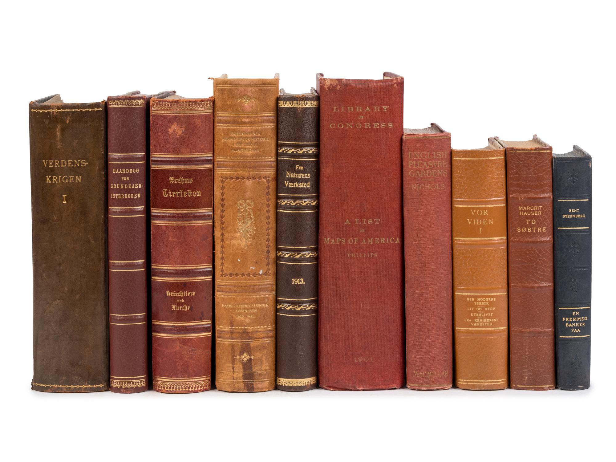 A Collection of Books in Fine Bindings
