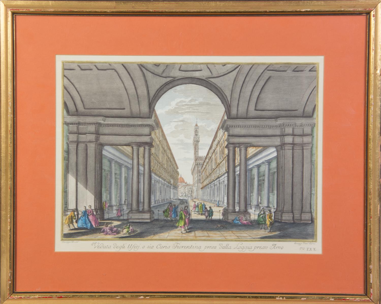 A Collection of Two Etchings and a Print Largest 11 x 15 3/4 inches. — VARIOUS ARTISTS