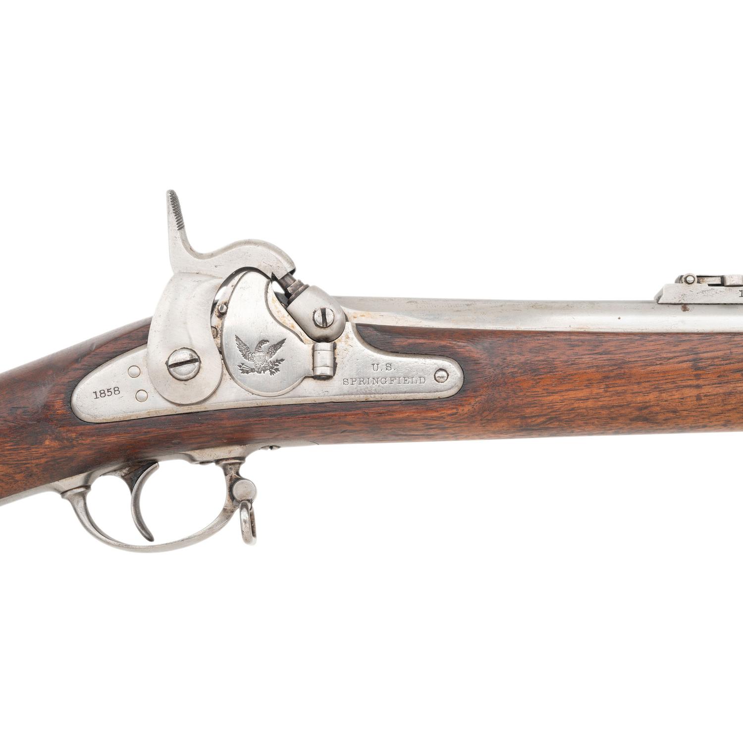 Springfield US Model 1855 Rifle Musket Dated 1858