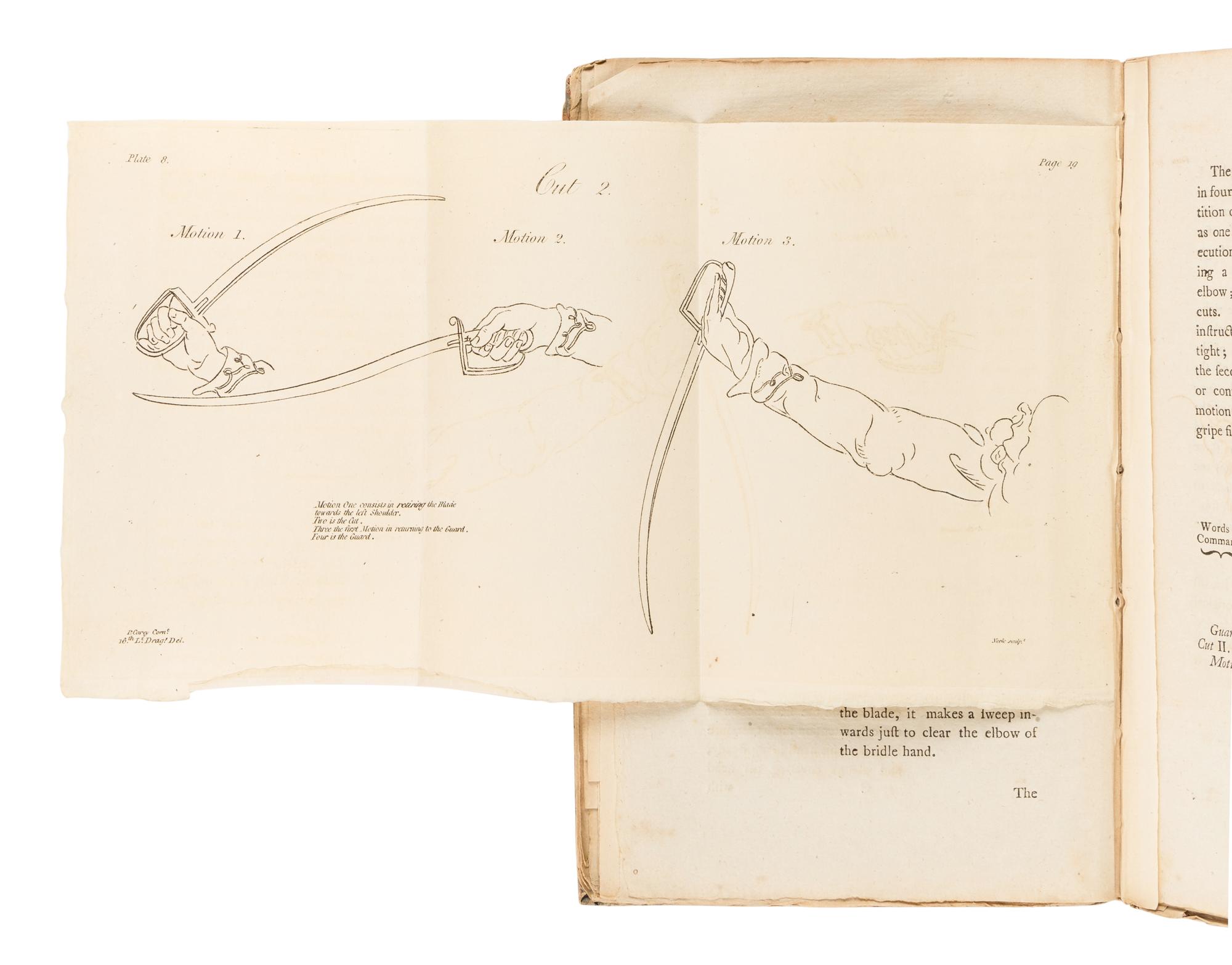 [LE MARCHANT, John Gaspard]. By His Majesty's Command. Rules and Regulations for the Sword Exercise of the Cavalry . London: War Office, printed and sold by T. Egerton, Military Library, Whitehall, 1796.