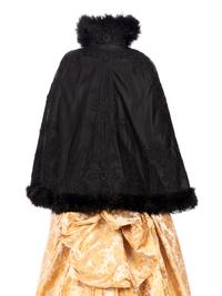 Collection of 19th Century Clothing: One Dress, Four Capes