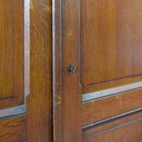 A Pine Two-Door Cabinet 57.5 "W x 21" D x 79" H — Italy, 19th Century