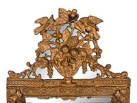 A Dutch Baroque Style Brass Mirror