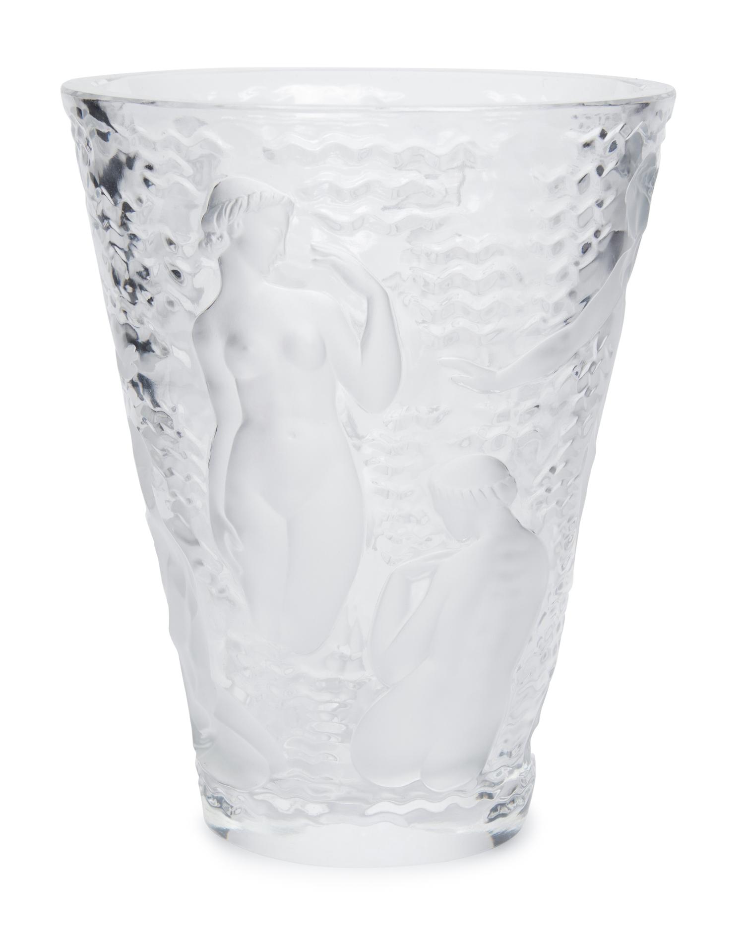 A Lalique Ondines Vase