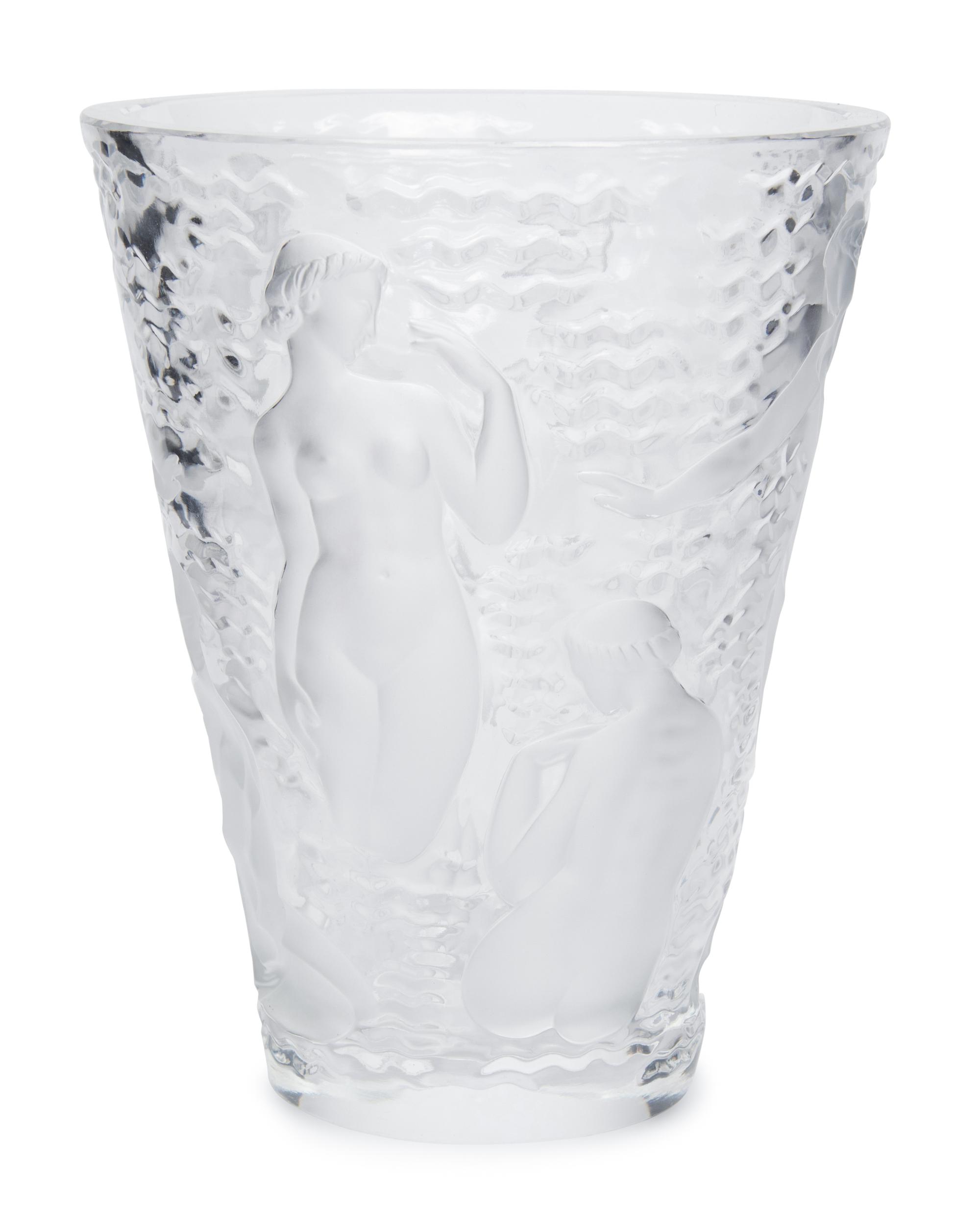 A Lalique Ondines Vase