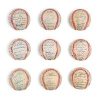 A Large Group of Assorted 1970s-90s Pittsburgh Pirates Team Signed Autograph Baseballs