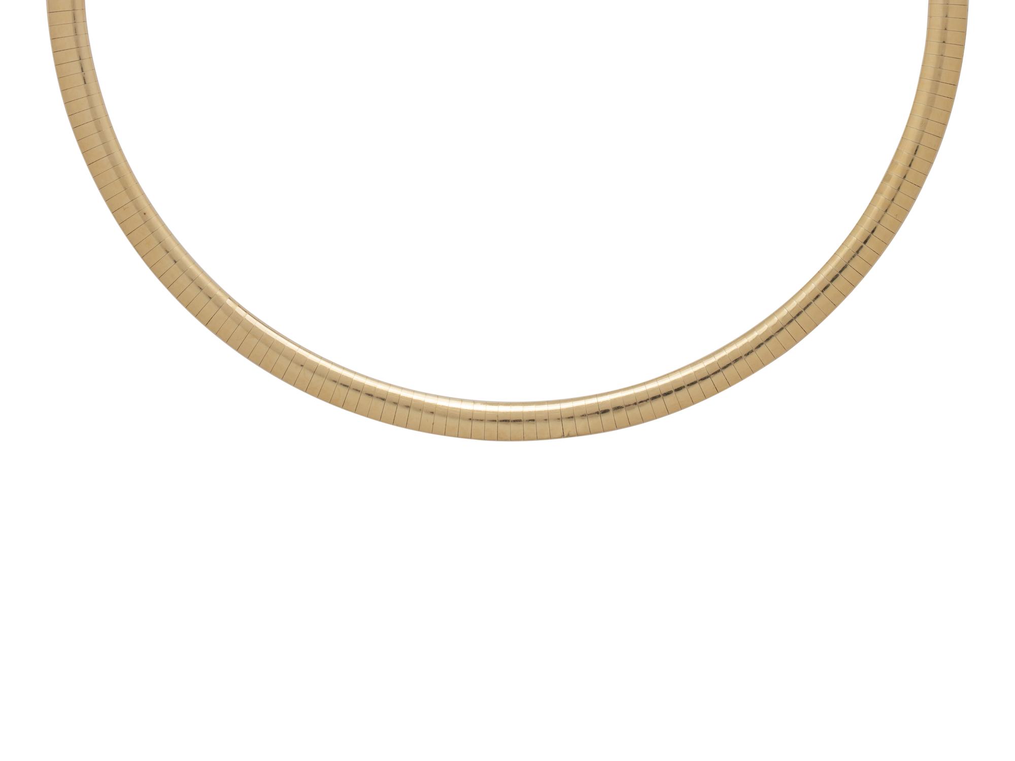 YELLOW GOLD NECKLACE