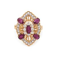 RUBY AND DIAMOND RING