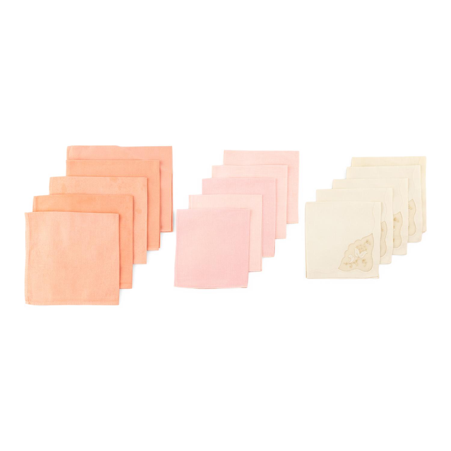 A Collection of Table Linens and Strawberry-Themed Articles