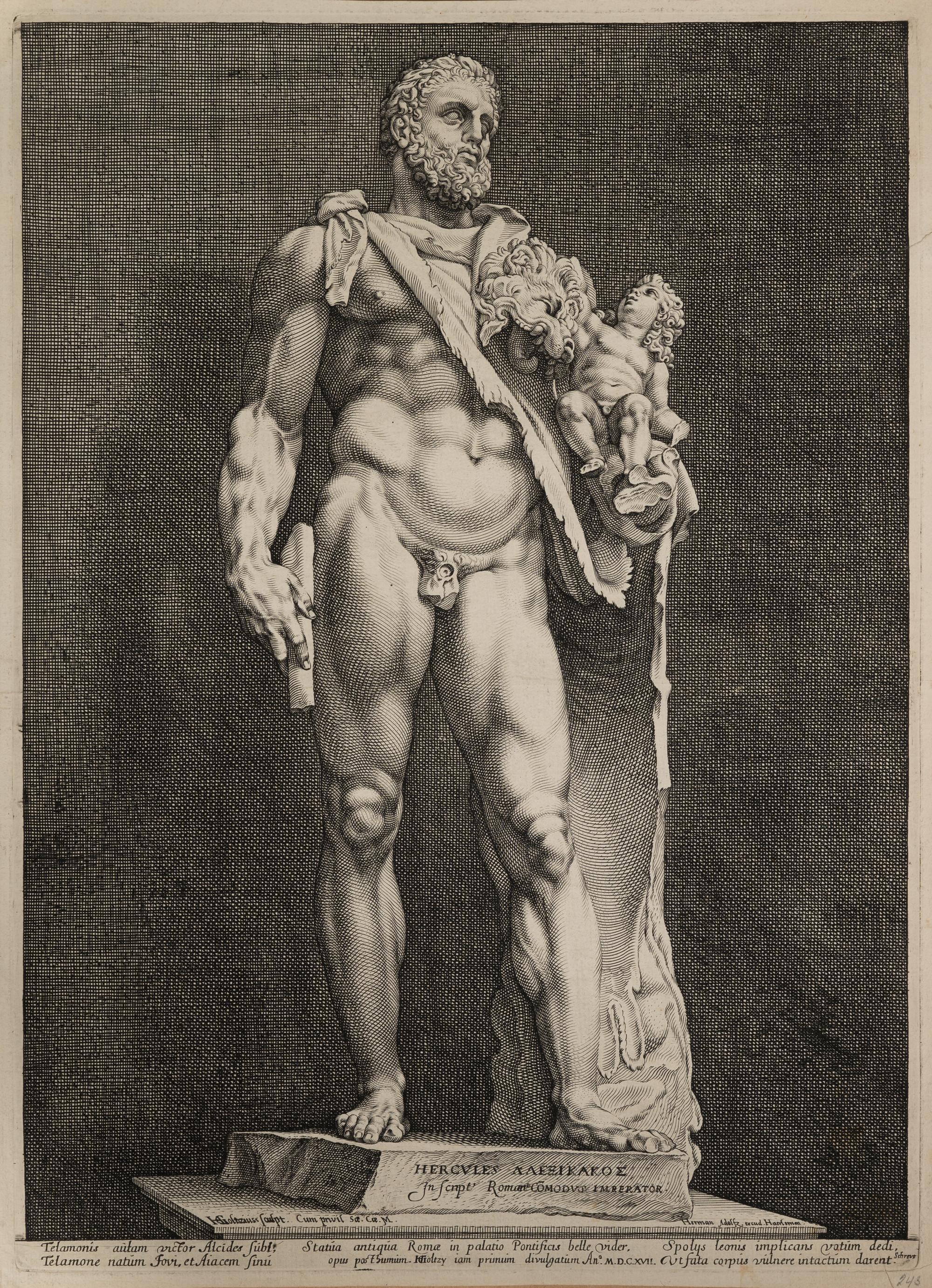 Hercules and his Son Telephos