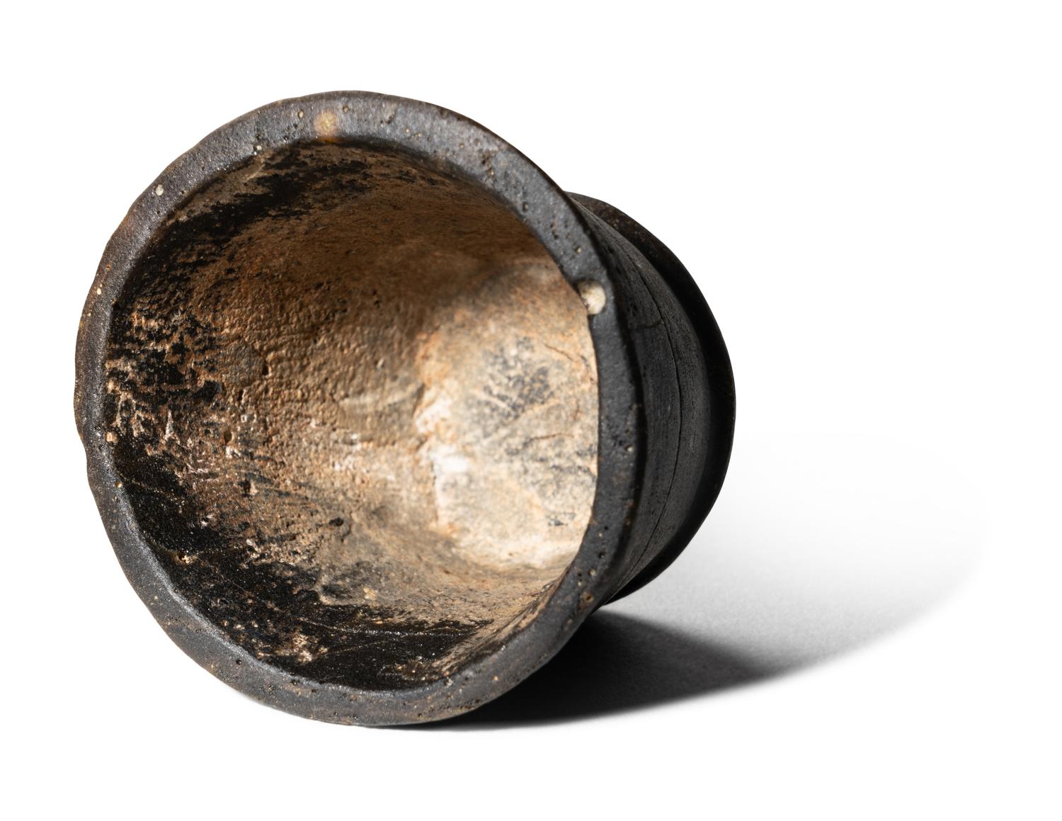 An Egyptian Obsidian Vessel