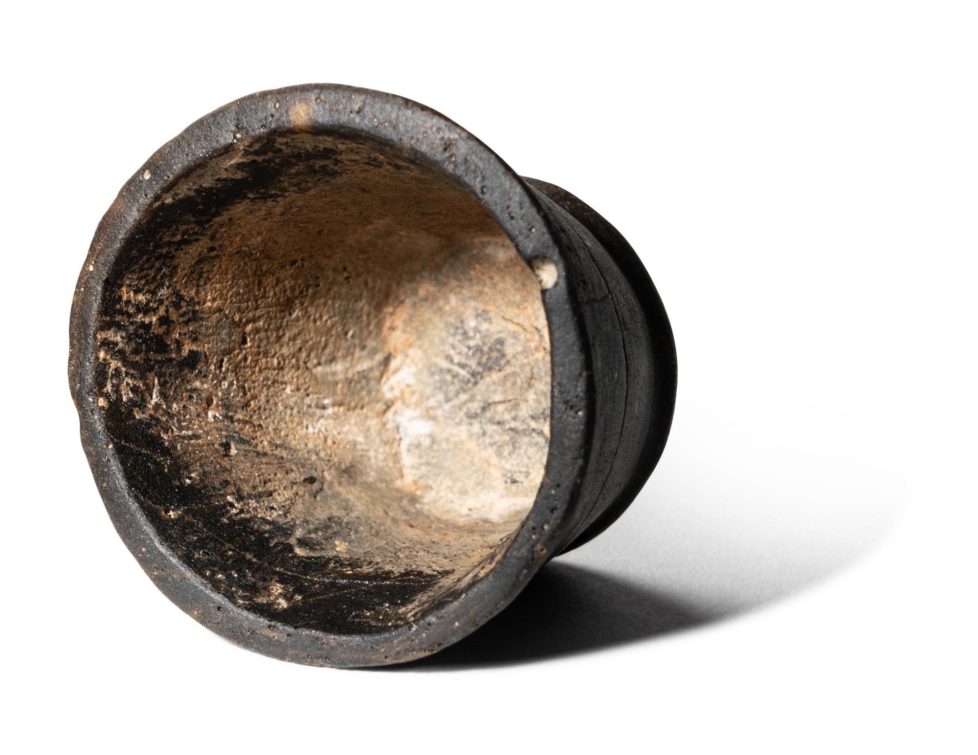 An Egyptian Obsidian Vessel