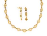 ROBIN ROTENIER, YELLOW GOLD AND DIAMOND SET