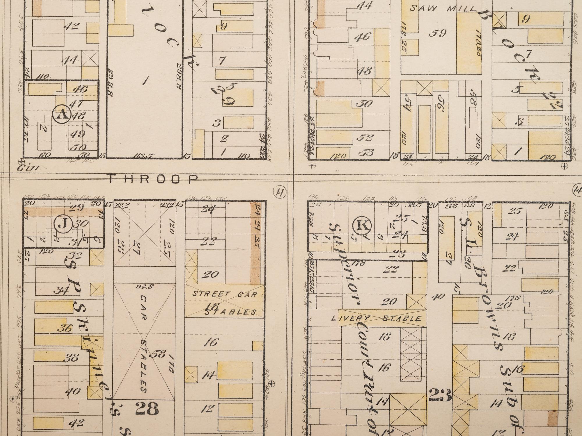 Five Framed Maps Pertaining to Illinois and the Surrounding States