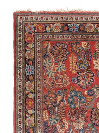 A Sarouk Wool Rug