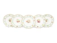 A Continental Porcelain Dessert Service