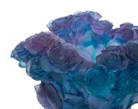 A Daum Pâte de Verre Roses Vase
