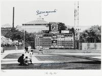 A Signed Autograph Photographic Print Depicting “The Big Hit” Formerly Displayed at Mike Ditka’s Restaurant