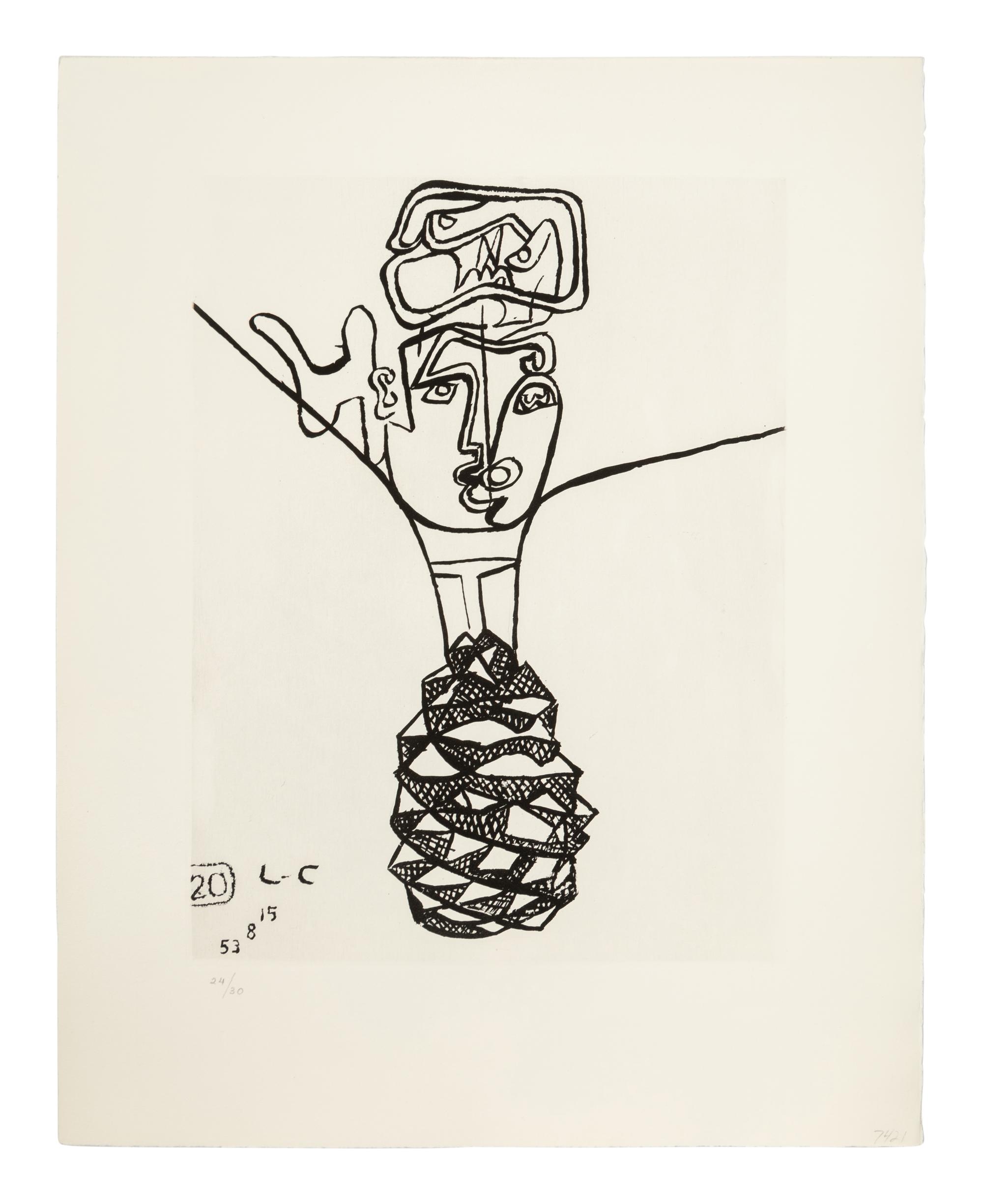 A group of four prints from Unité , 1963-65